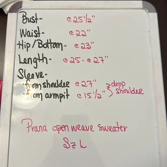 Prana open knit sweater - Picture 2 of 9